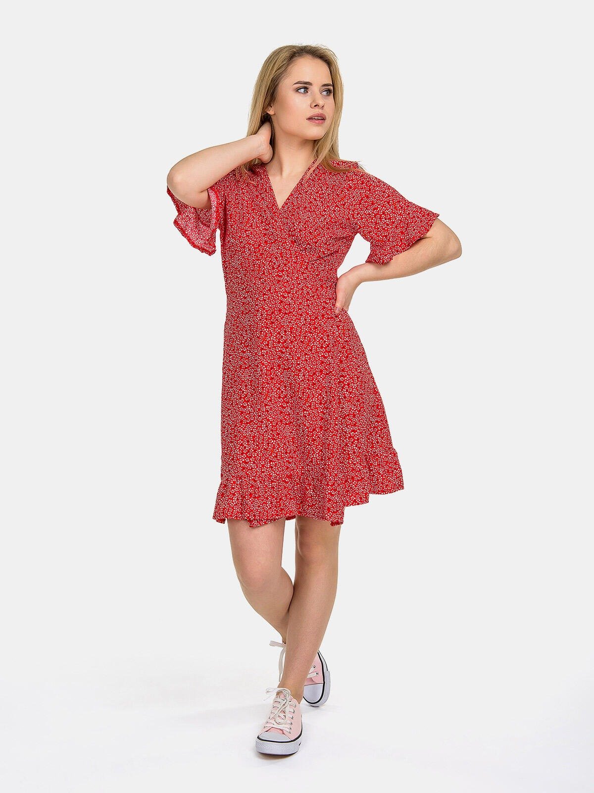 Kwiecista sukienka - obrazek 4